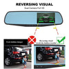 4.3"In Car Camera Recorder Dual Front and Rear HD 1080P Dash Cam Night Vision UK