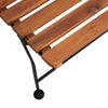 Solid Acacia Wood Outdoor Deck Chair Garden Sun Lounger with Footrest