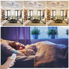 LED Ceiling Light Lamp Geometric Chandelier Lights Fixture White Dimmable Modern