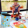 Smart Bird House W/Camera 2K Birdhouse Camera for Outdoors with Solar Panel