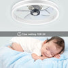 50cm LED Ceiling Fan with Lights with Remote Control Dimmable Indoor Bedroom
