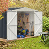Yard Lawn Garden Storage House Storage Shed for Bike Garbage Can Tool Lawnmower