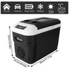 Portable Electric Cooler Warmer Truck Car Fridge Refrigerator Camp Mini Freezer