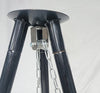 1.5m Tripod Outdoor Fire Pit BBQ Round Bowl Garden Extra Large Barbecue Grill