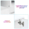 TV Stand 160cm High Gloss TV Unit Cabinet Sideboard With LED Light & Drawers