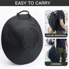 Handpan Drum D Kurd 22" 10 Notes 440Hz w/Bag,Stand,Hammers-Meditation&Music Gift