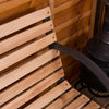 Slatted Garden Bench Pine 3 Seater Outdoor Patio Park Seating Furniture Seat