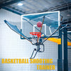 Basketball Shooting Trainer Aluminum Rotating Return Chute Basketball Train Aids