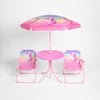 Unicorn Bistro Set Table Chair Seat Garden Patio Outdoor Parasol Play Folding