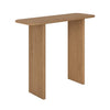 Slim & Narrow Rustic Oak Console Table - Mia AMM005