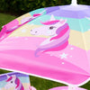 Unicorn Bistro Set Table Chair Seat Garden Patio Outdoor Parasol Play Folding