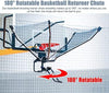 Basketball Shooting Trainer Aluminum Rotating Return Chute Basketball Train Aids