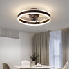LED Ceiling Fan Light Dimmable Chandelier Lamp With Remote Control Easy to Use