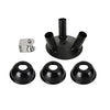 1.5m Tripod Outdoor Fire Pit BBQ Round Bowl Garden Extra Large Barbecue Grill