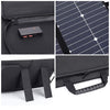 Portable 100W Solar Panel Kit + 100A Controller Camping Charger Power Station RV