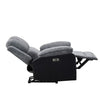 ELECTRIC RECLINER ARMCHAIR 8 POINT HEATED FABRIC MASSAGE RECLINER CHAIR SOFA