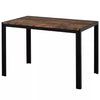 Dining Table and 2 Chairs 1 Bench Set Metal Home kitchen Dinging Room Furnitture