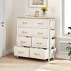 Chest of Drawers 8 Drawer Storage Dresser Organizer Unit for Bedroom Living Room