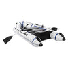 10ft PVC Water Adult Assault Boat 330kg Capacity Off-White Color Camping Gear UK