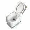 Large 24L Portable Toilet Flushing Chemical Potty Camping Caravan Easy Clear UK