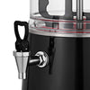 Commercial 5L Heated Hot Chocolate Dispenser-Insulated Stainless Steel for Cafe