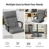 14-Position Adjusting Backrest Gaming Floor Chair Comfortable Lazy Sofa Grey