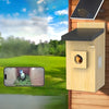 Smart Bird House W/Camera 2K Birdhouse Camera for Outdoors with Solar Panel
