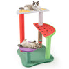 69 CM Cute Cat Tree Multi-Level Aesthetic Fruit Cat Tower Colorful