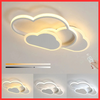 32W Cloud LED Ceiling Light Dimmable with Remote 3000–6500K