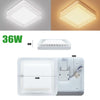 Modern LED Ceiling Light Round Panel Down Lights Bathroom Kitchen Bedroom Lamp