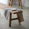 Farmhouse Solid Wood Bench, Rustic Natural Dining & Entryway Seat 100cm