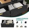 Wide Chest of Drawers Bedroom Storage Unit Wooden 6-Drawer Bedside Cabinet