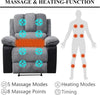 ELECTRIC RECLINER ARMCHAIR 8 POINT HEATED FABRIC MASSAGE RECLINER CHAIR SOFA