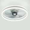 50cm LED Ceiling Fan with Lights with Remote Control Dimmable Indoor Bedroom