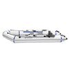 10ft PVC Water Adult Assault Boat 330kg Capacity Off-White Color Camping Gear UK
