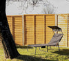2x Garden Folding Chair Portable Beach Camping Canopy Recliner Sun Lounger