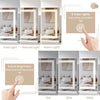 Large Vanity Mirror With LED Lights Hollywood For Dressing Table Bedroom Make up