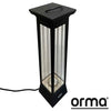 Floor Standing Tower Heater Tall Volcano Instant Heat Patio Lamp
