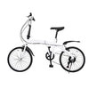 20" Folding Bike Adults Bicycle Adjustable Speed Alloy Bicycle Folding City Bike