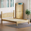 Corona King Size Bed 5ft Low Foot End Mexican Solid Pine Frame Bedroom Furniture