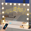Hollywood Vanity Mirror with Lights,15 LED 3 Color Lights Make Up Lighted Mirror