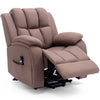 BROOKLINE ELECTRIC FABRIC SINGLE MOTOR RISER RECLINER LIFT MOBILITY TILT CHAIR