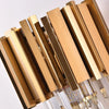 Modern Glass Wall Sconce Lights Bedroom Living Room Bedside E14 Bulb Fixture
