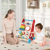 Baby Push and Pull Learning Activity Walker with Handle-Multicolor