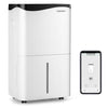 Smart Dehumidifier Home 50L/Day WiFi Enabled Dehumidifier w/4Modes-White