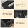 Shower Bench Seat for Inside Shower to Sit on-Black