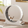 39.3 inch Cat Exercise Running Wheel Treadmill w/Carpeted Runway for Indoor Cats