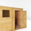 Waltons 7x5 Wooden Garden Shed Overlap Pent Single Door Windows Storage 7ft 5ft