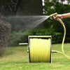 Garden Hose Reel Portable Water Pipe Rack Free Standing Wall Mounted Hose Holder