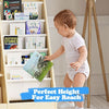 New Bookshelf Storage Shelf For Children's Reading Room Open Storage Modern